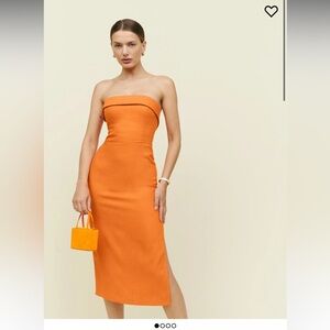 NWT Reformation Linen dress size 2 or XS